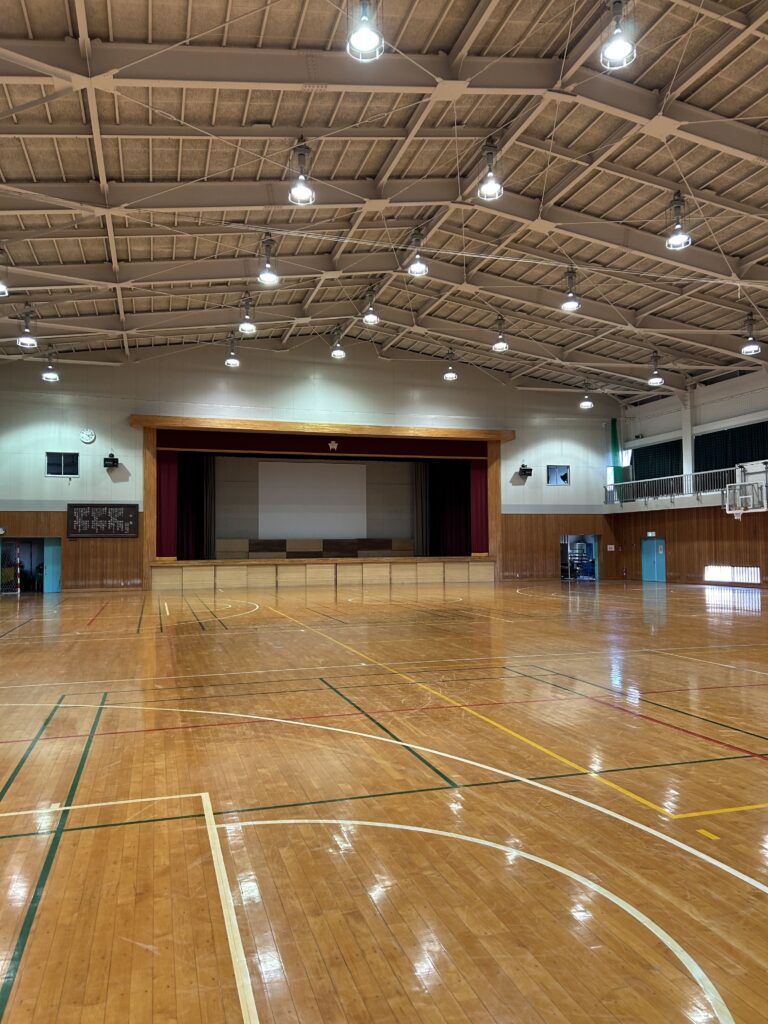 姉崎高校体育館